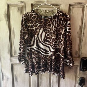 Zadie B’s Leopard Tunic. Size M
